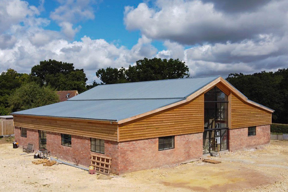 Picks Barn Structure Built